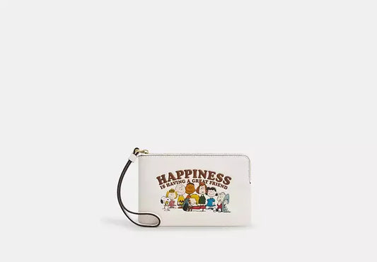 Corner Zip Wristlet